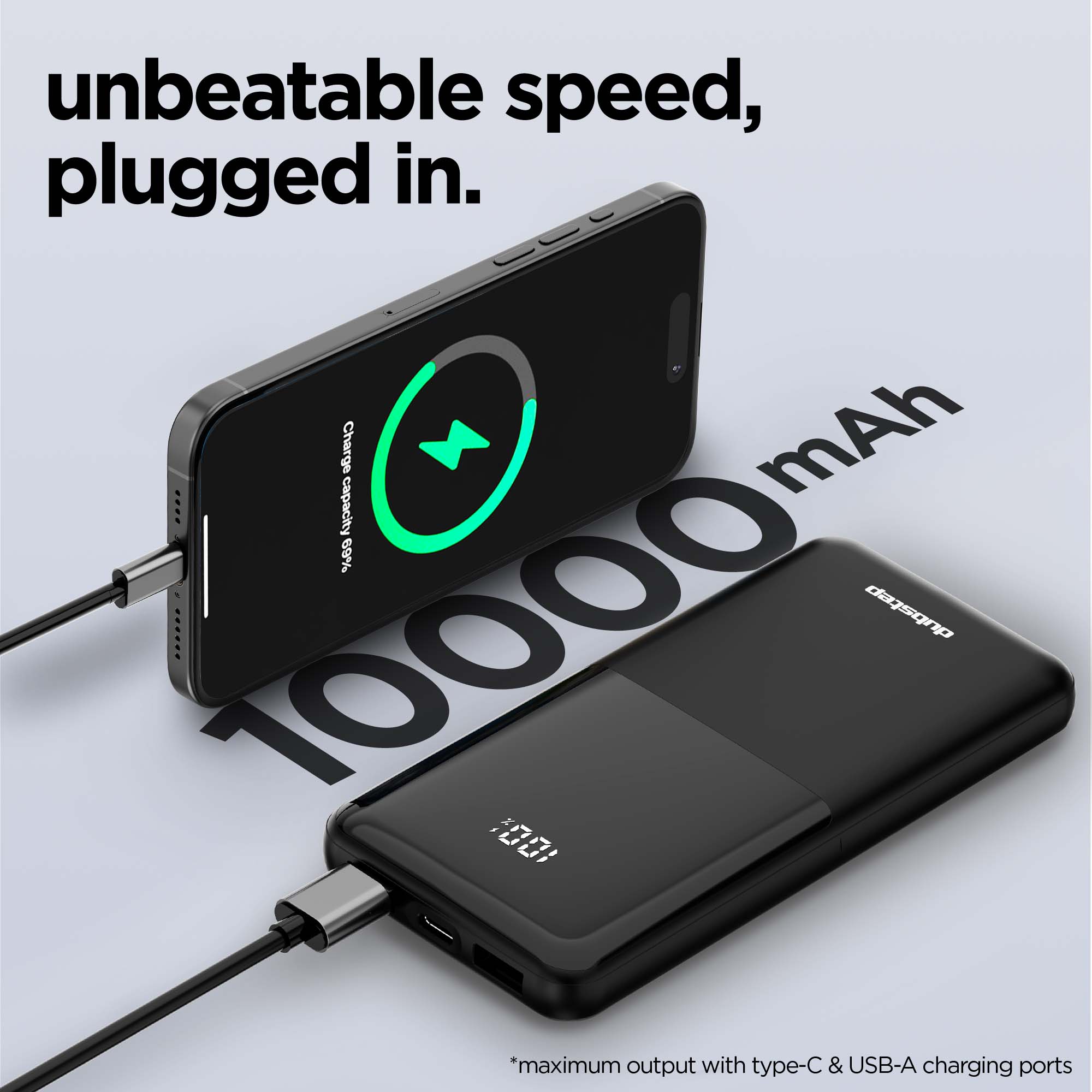 Powerblitz X2 multi-device charging powerbank