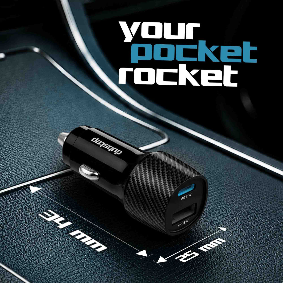 Zap 51W Car Charger
