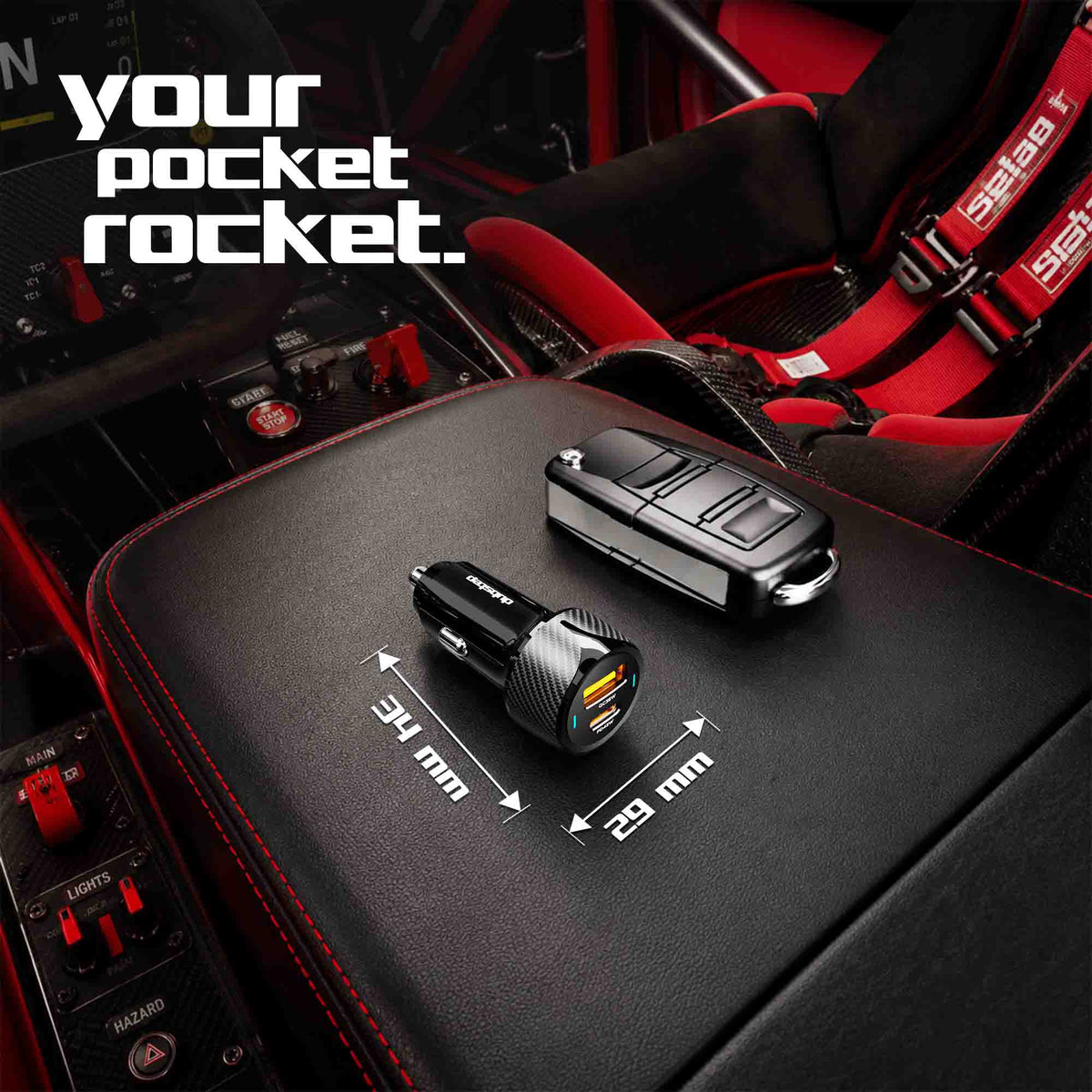 Zapp 81W Car Charger