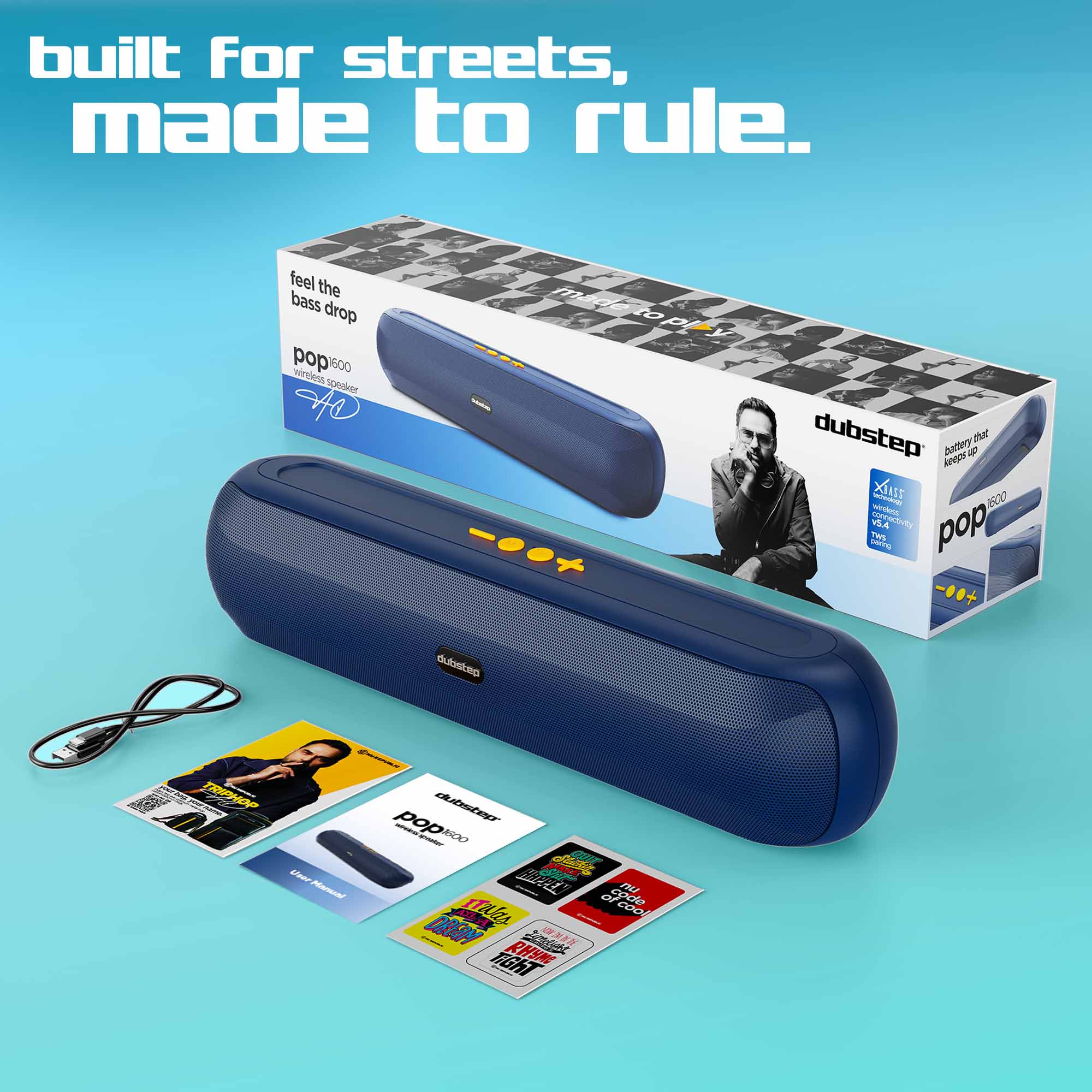 Pop 1600 Blue