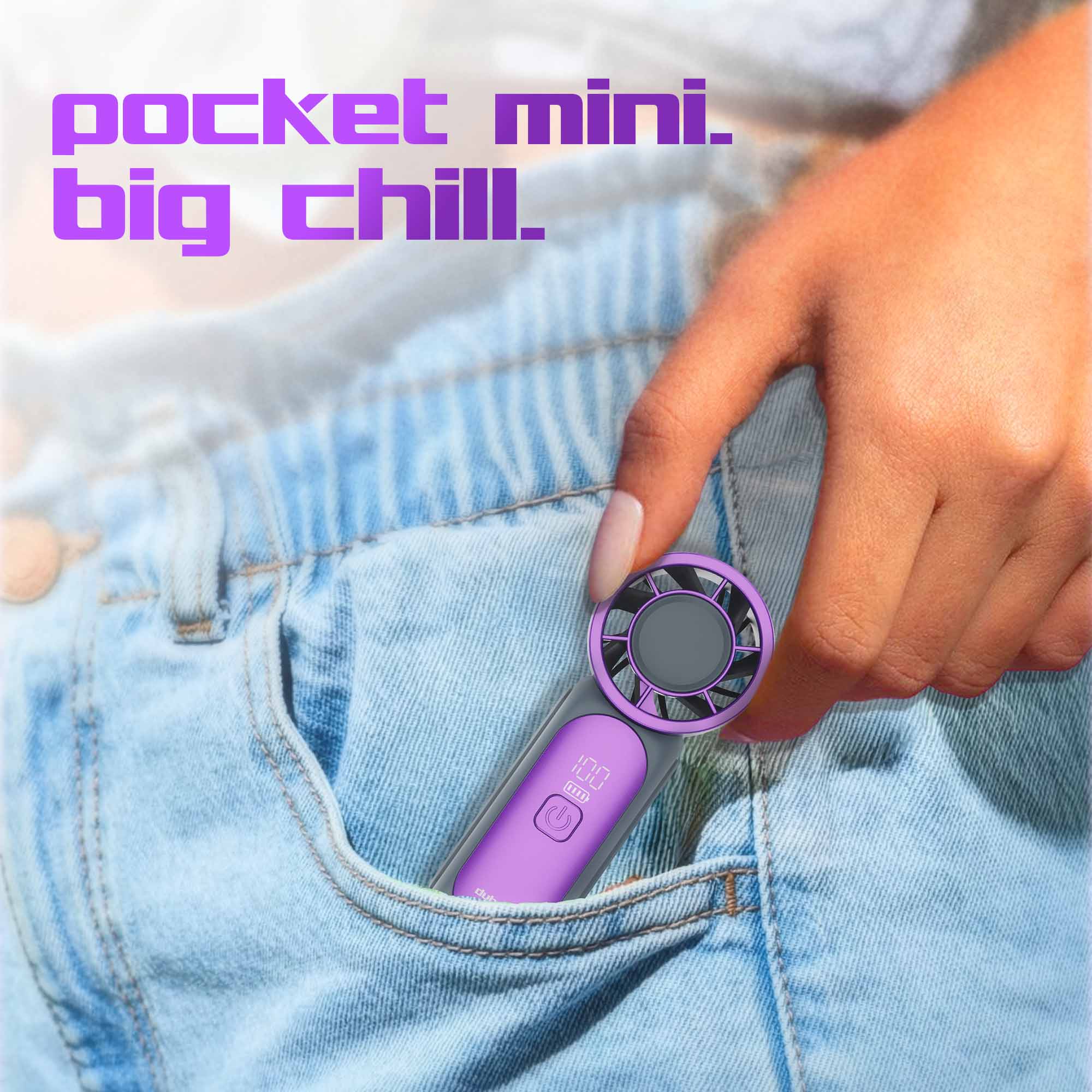 Flo mini (mini handheld cooling fan)