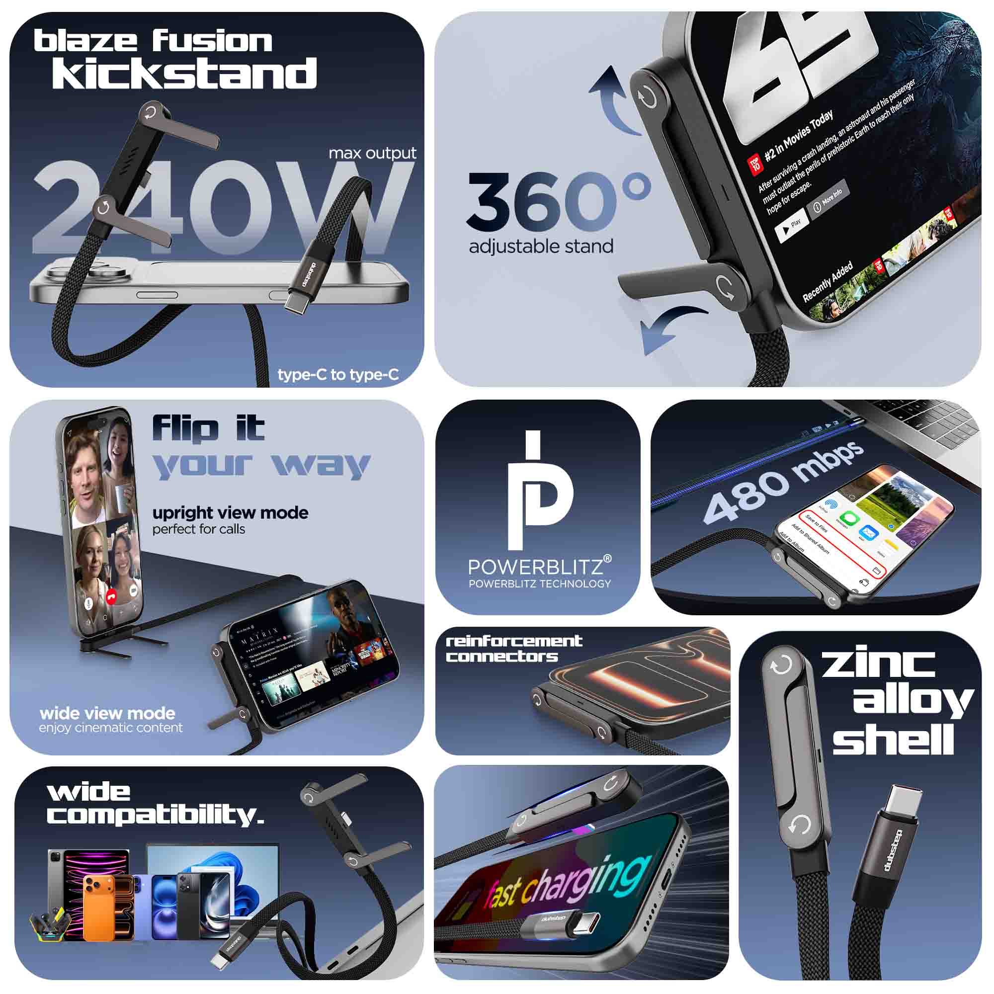 Dubstep Blaze fusion kickstand 240W