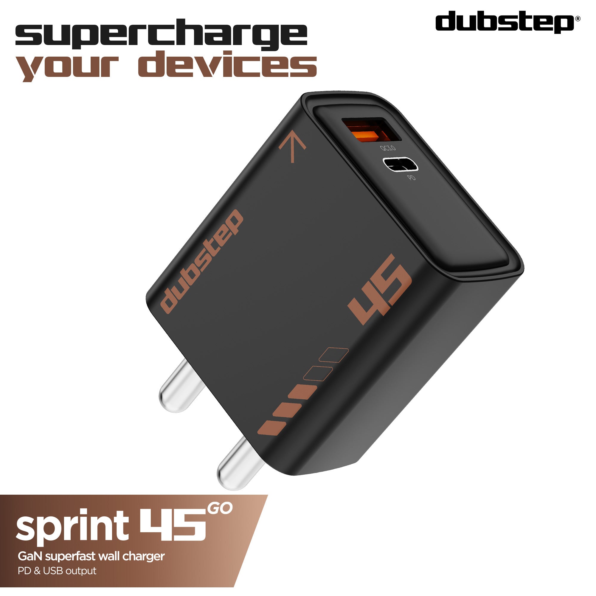 Sprint 45W GaN Superfast Wall Charger