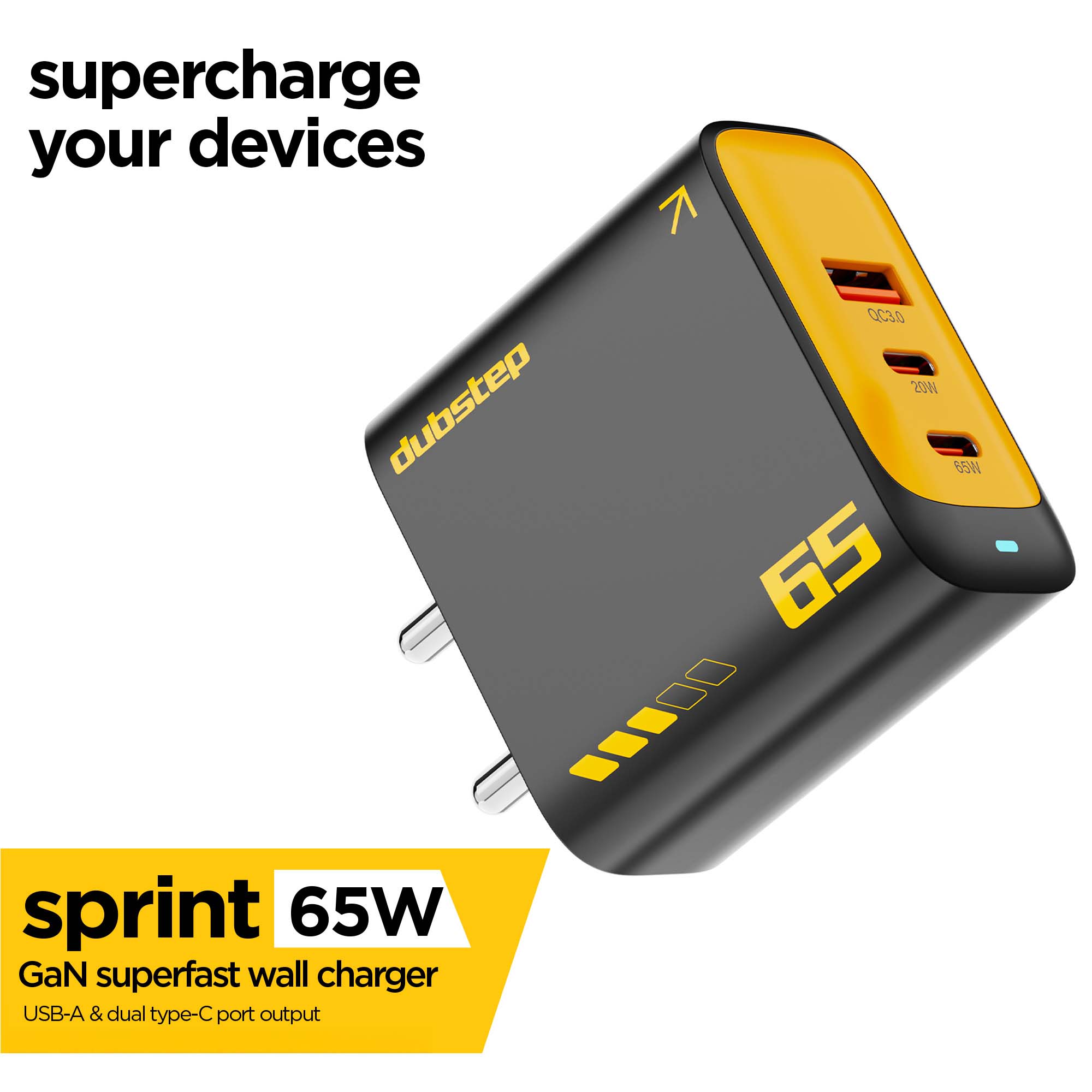 Sprint 65W GaN Superfast Wall Charger