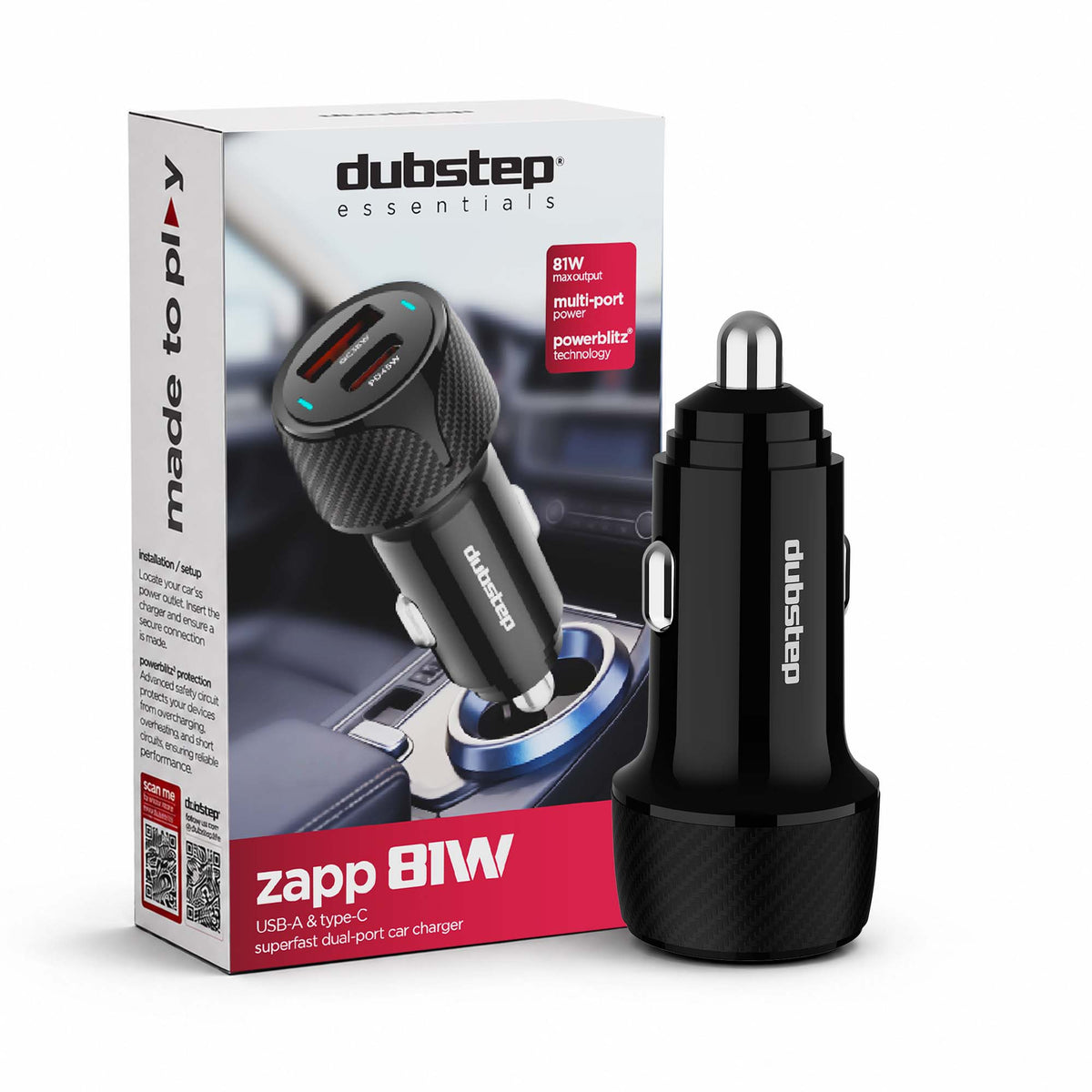 Zapp 81W Car Charger