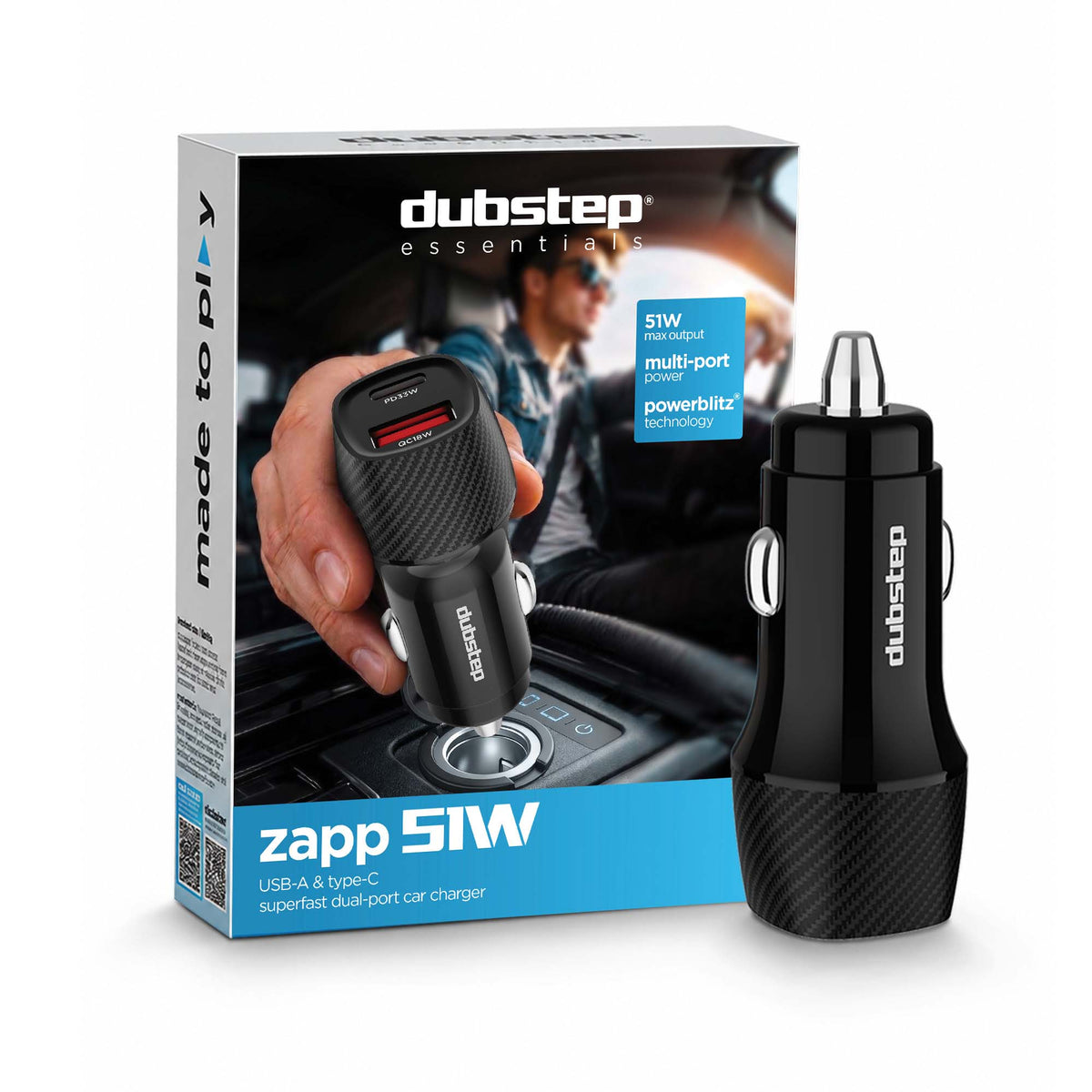 Zap 51W Car Charger