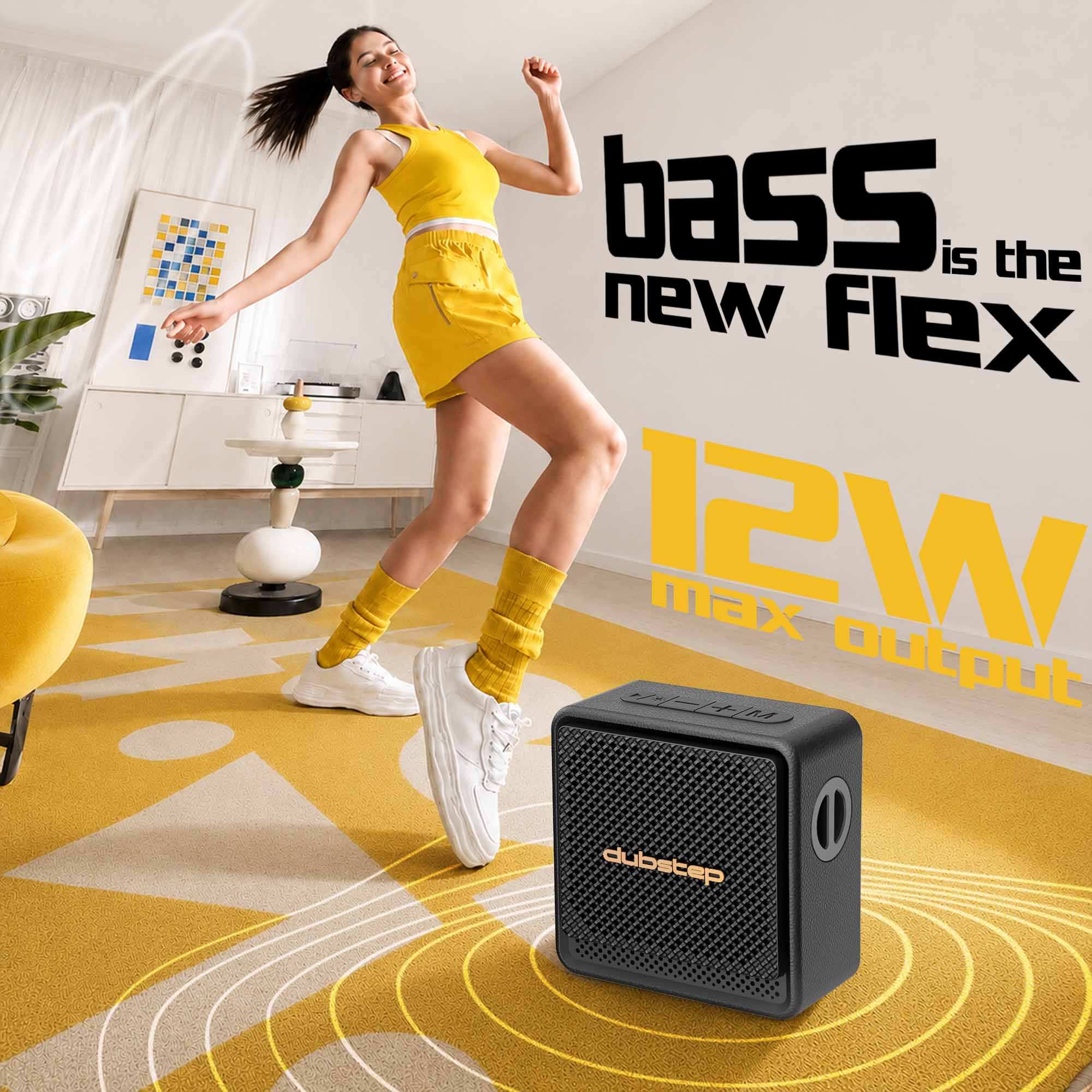 Bassline DRP Speaker Black