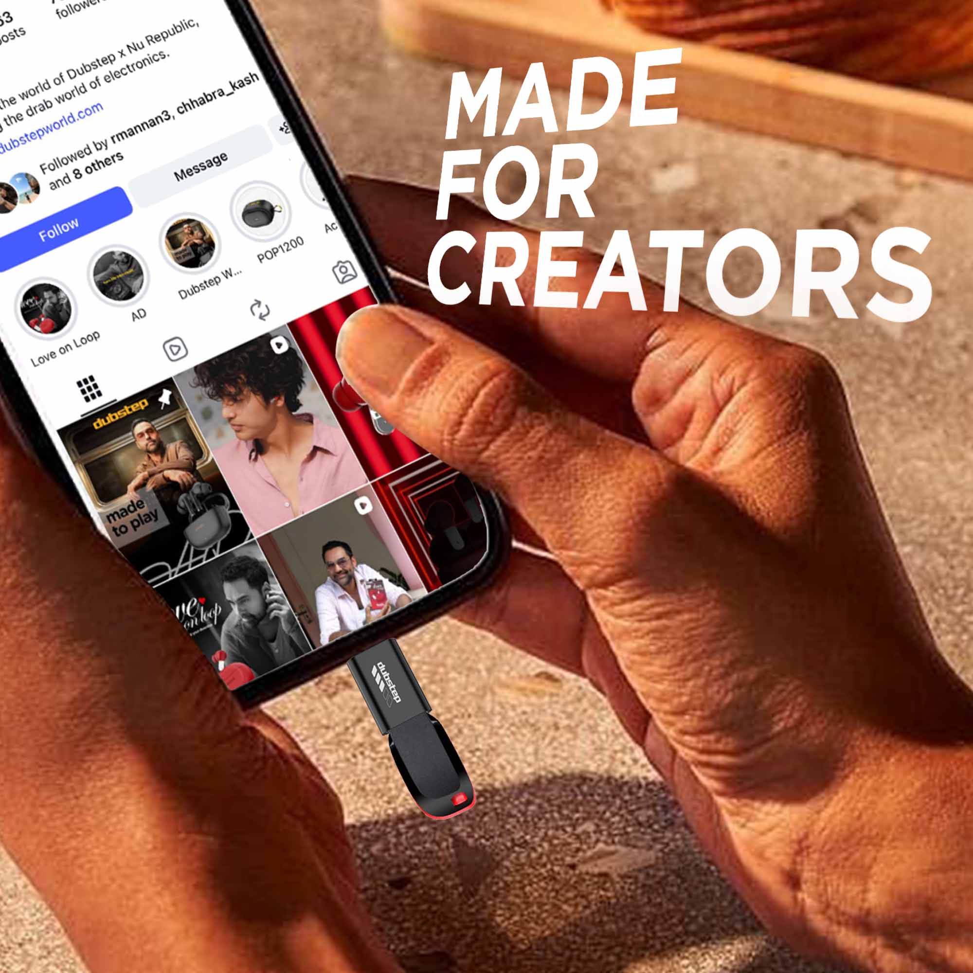 Blaze SnaplinkGo C USB-A to type-C OTG Connector