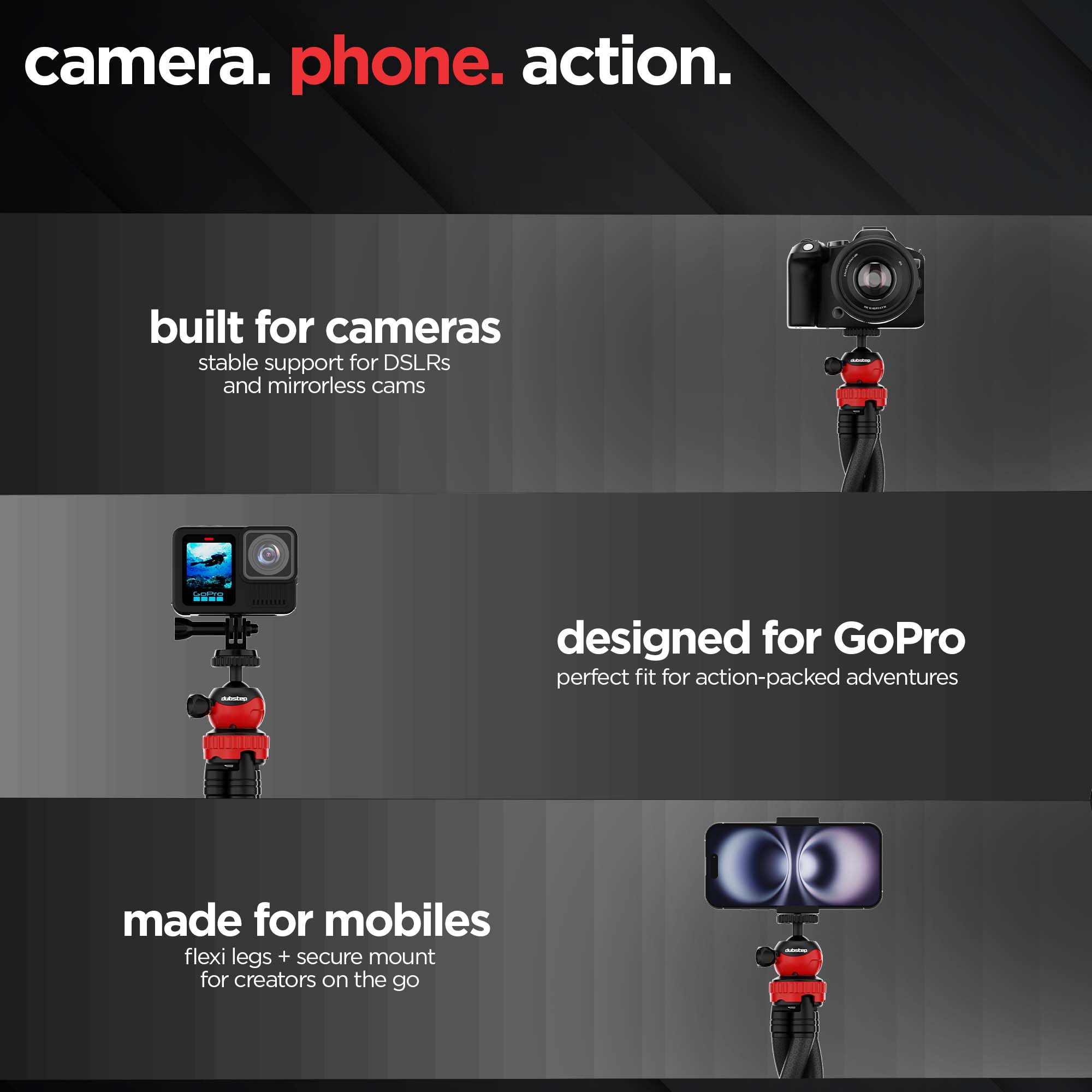 Action 360° Tripod