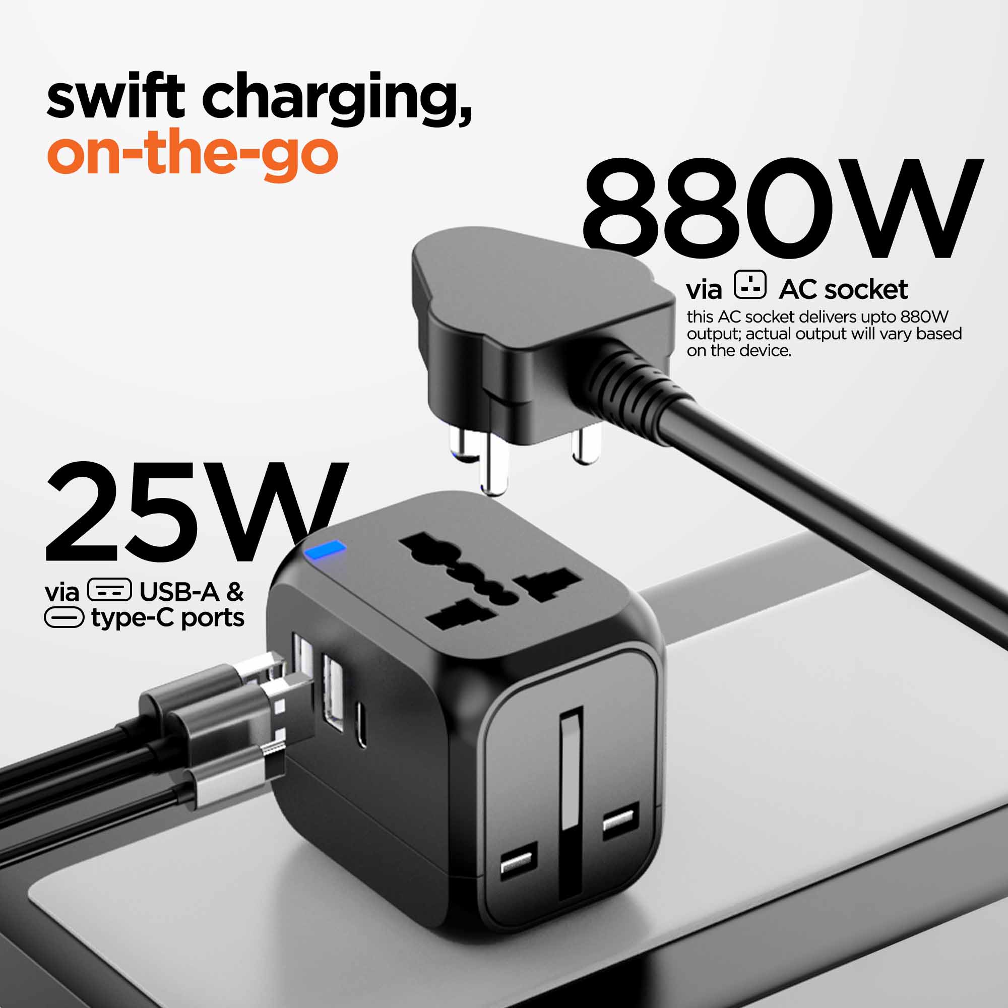 Voyager 25W Travel Charger