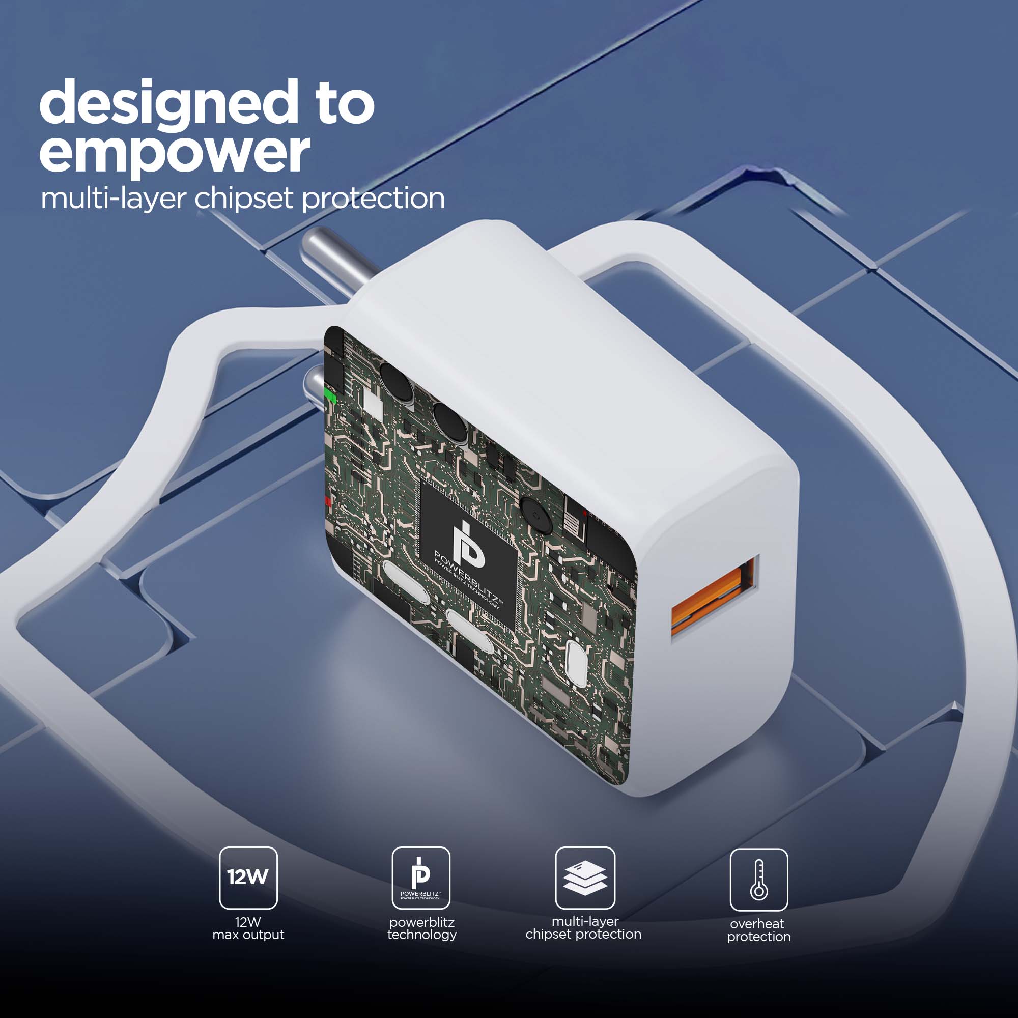 Sprint 12W 2.4A Fast Charger with Cable (Micro USB to USB-A)