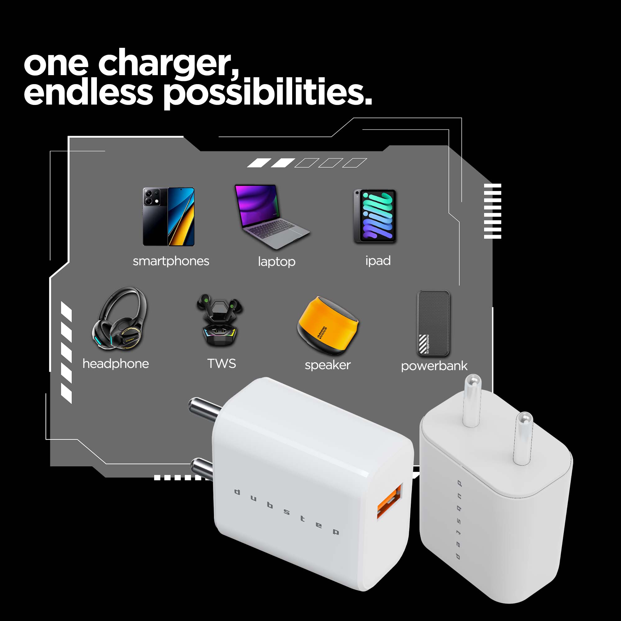 Sprint 12W 2.4A Fast Charger with Cable (Micro USB to USB-A)