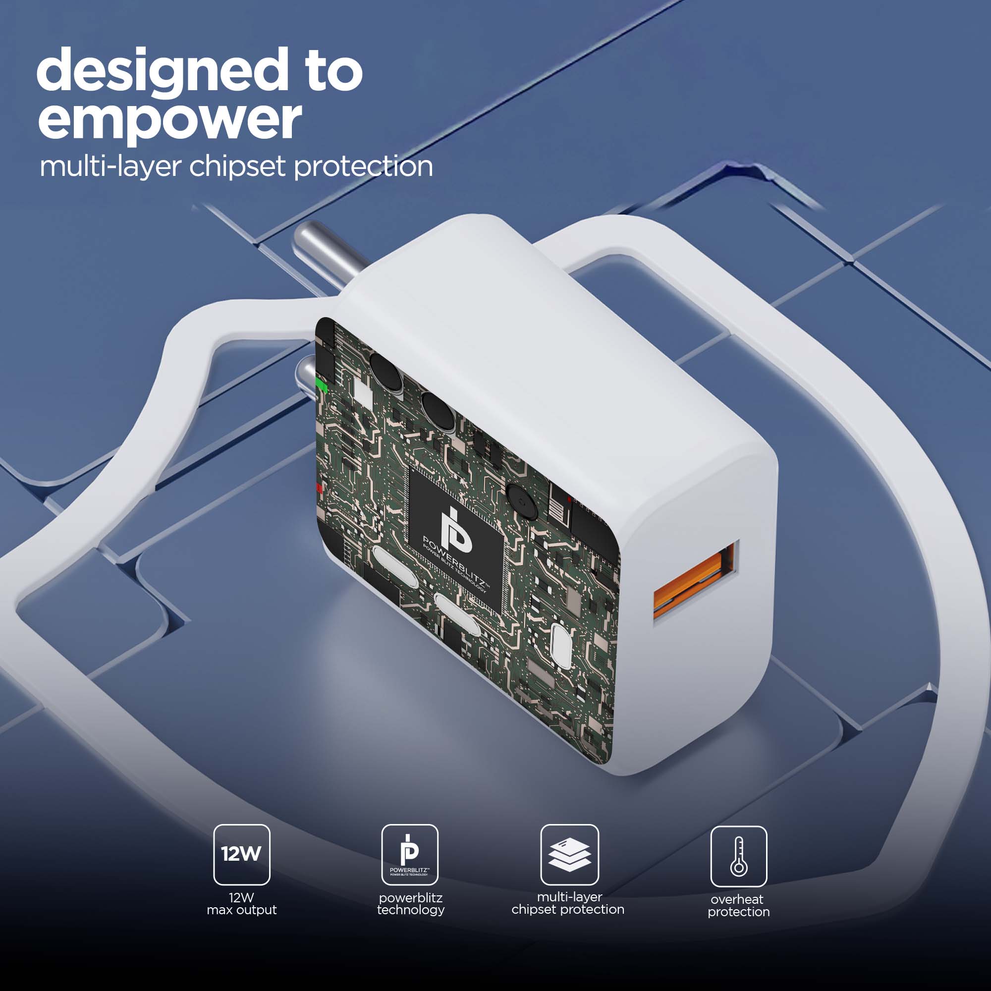 Sprint 12W 2.4A Fast Charger with Cable (Micro USB to USB-A)