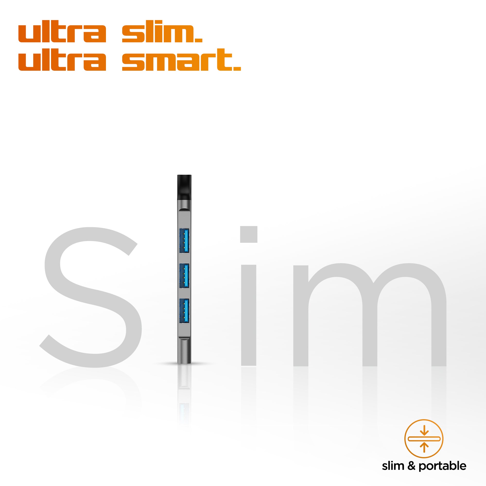 SnaplinkGo 4-in-One Type-C to USB Hub