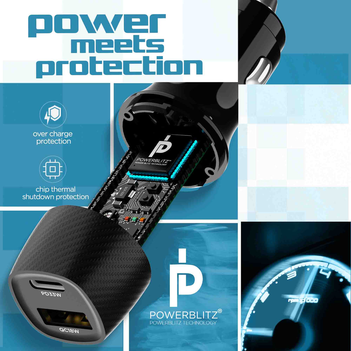 Zap 51W Car Charger