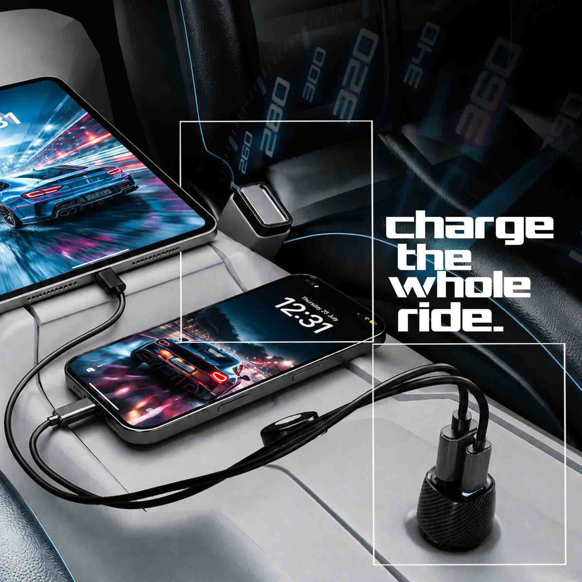 Zap 51W Car Charger