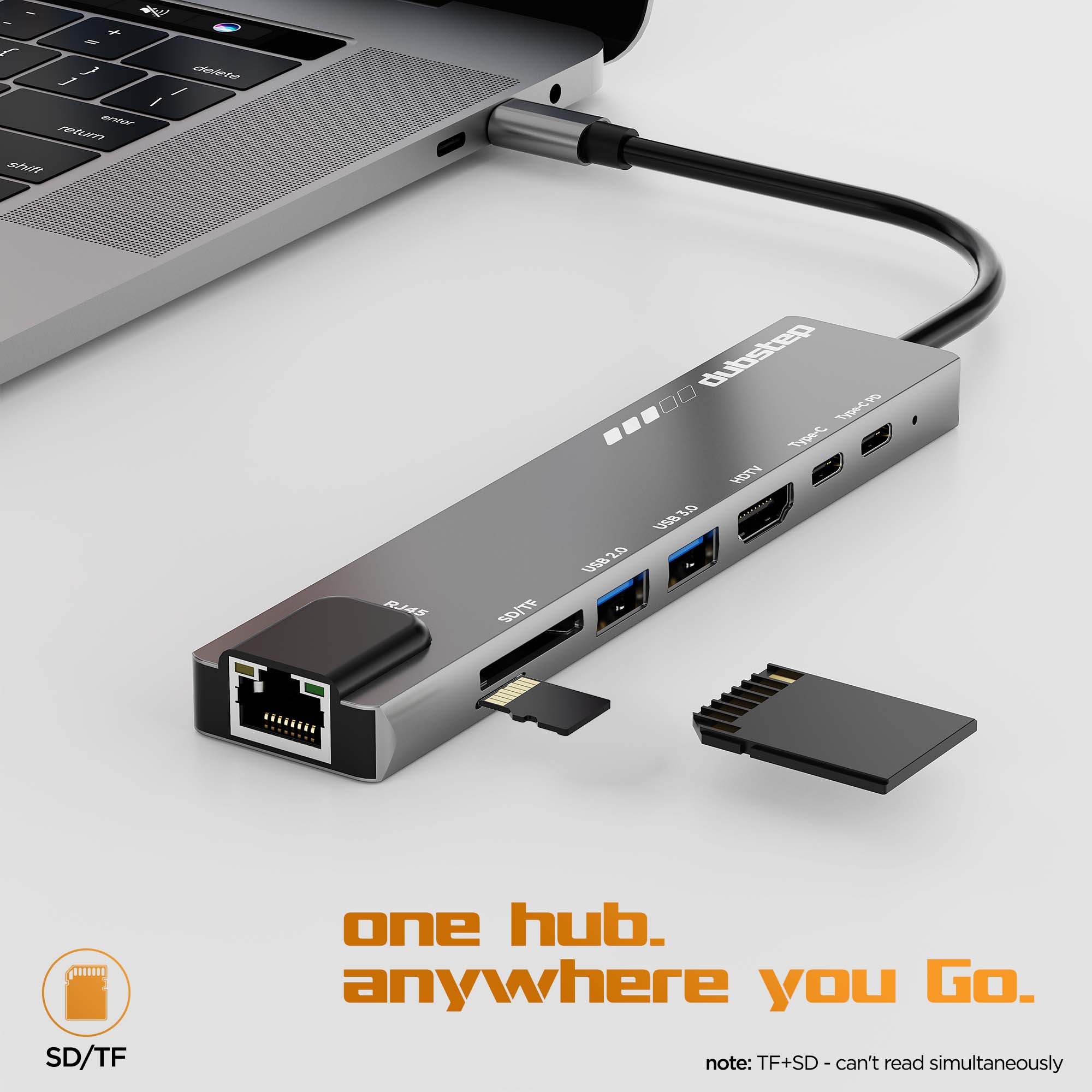 SnaplinkGo 8-in-One Type-C Multiport Hub