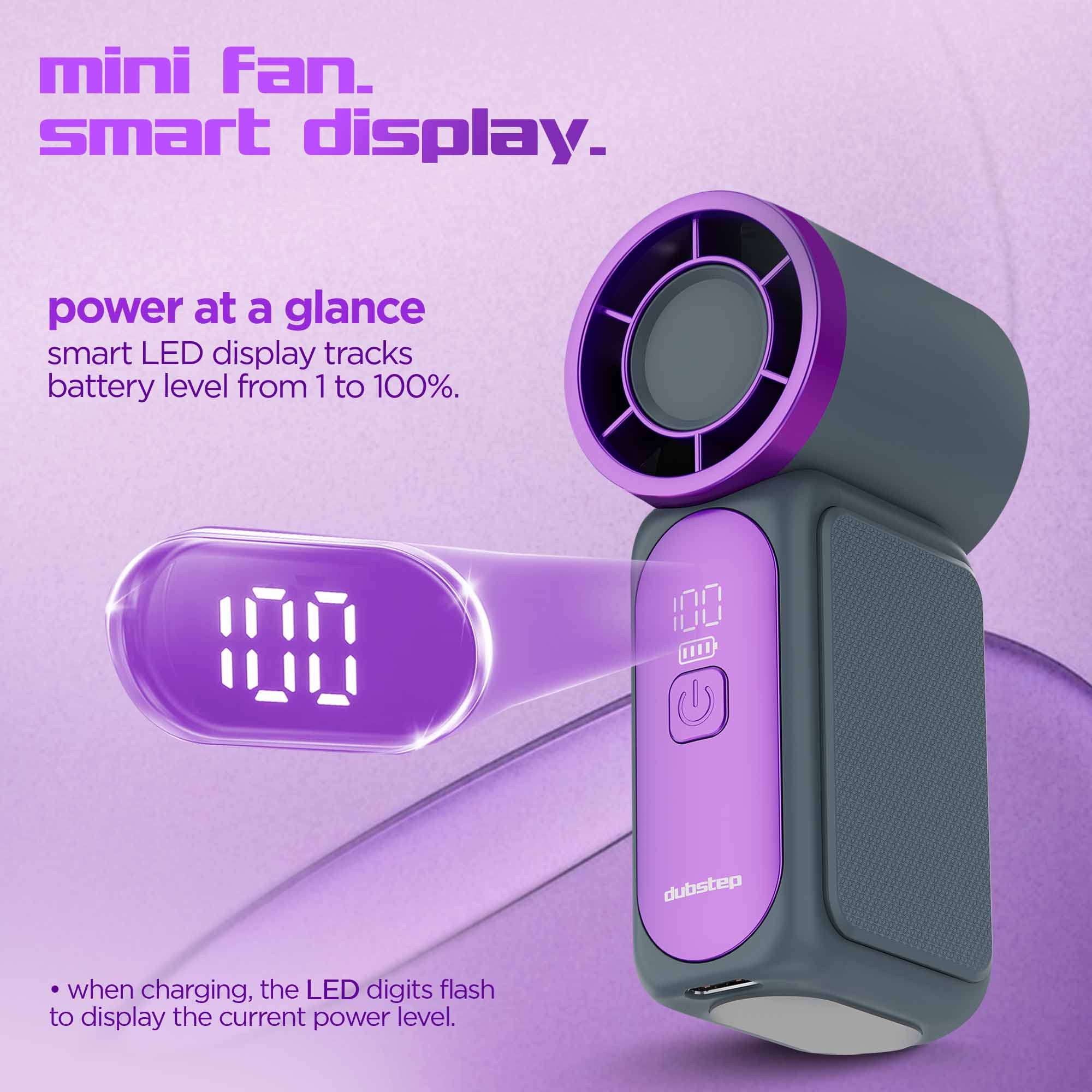 Flo mini (mini handheld  cooling fan)