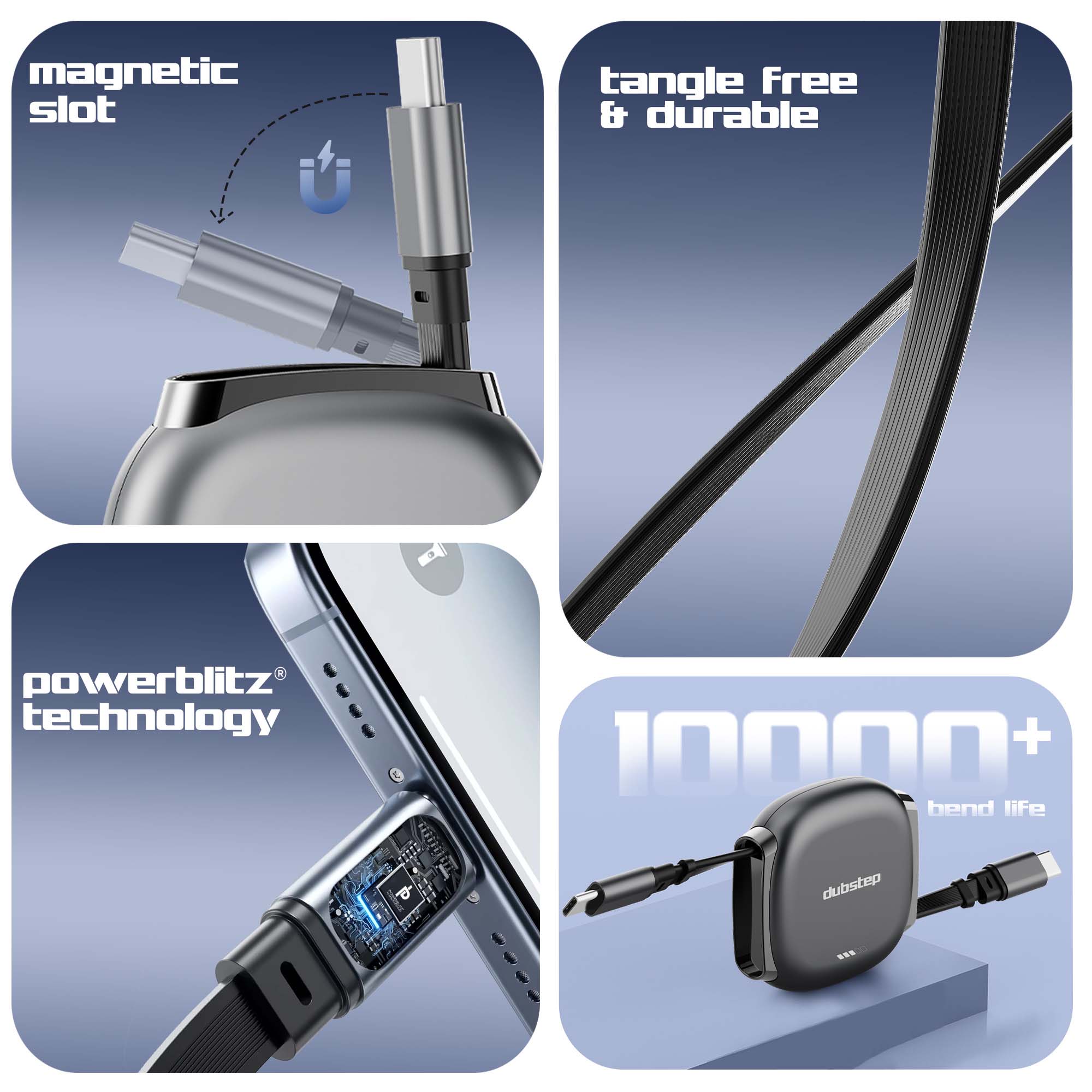 Blaze Fusion Rewind 100W Cable