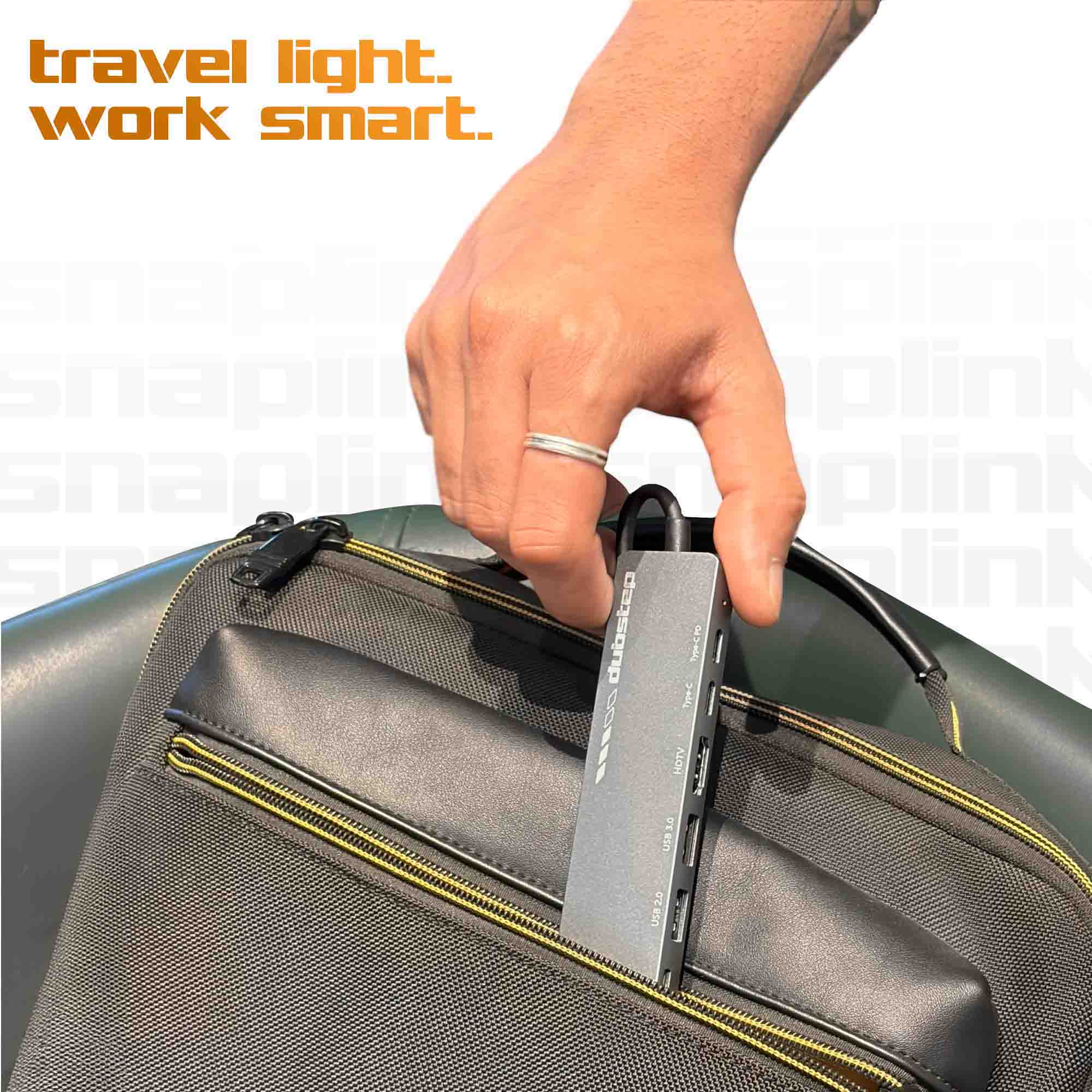 SnaplinkGo 8-in-One Type-C Multiport Hub