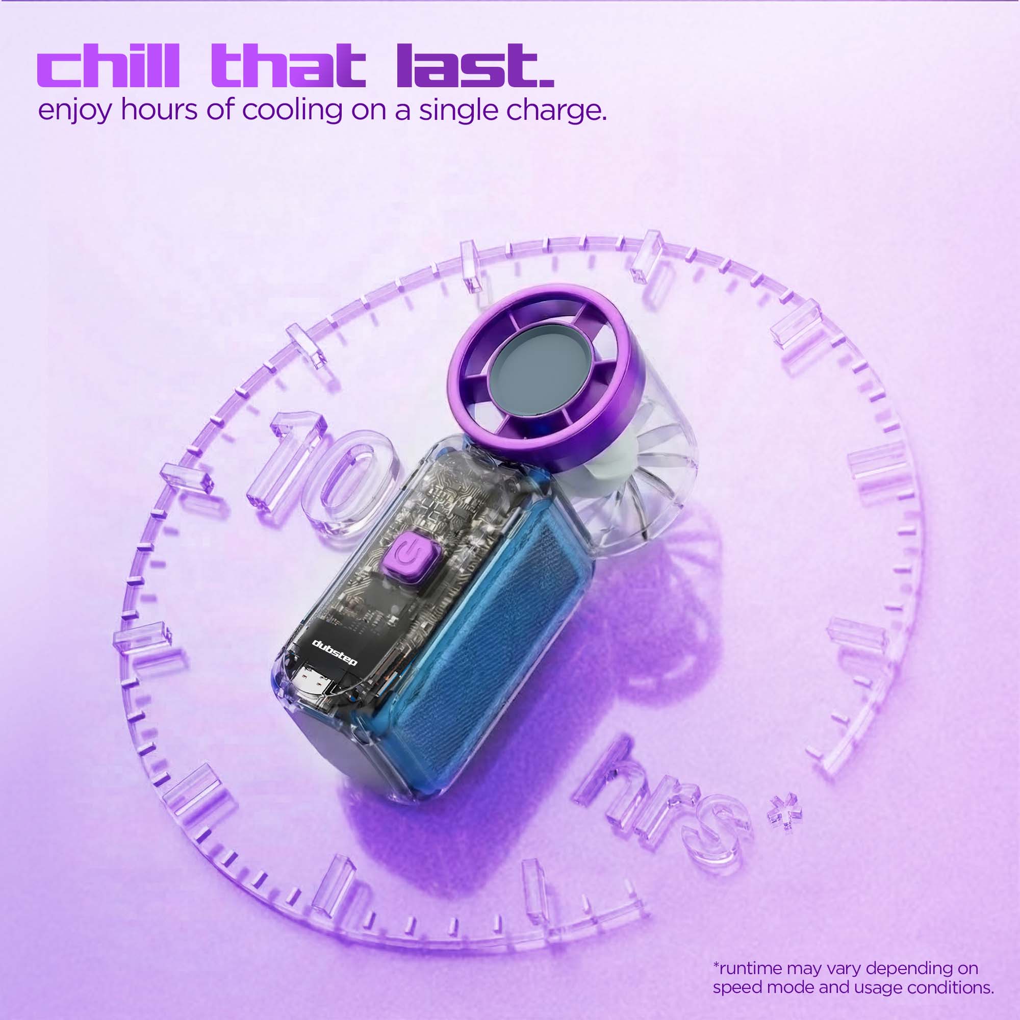 Flo mini (mini handheld  cooling fan)