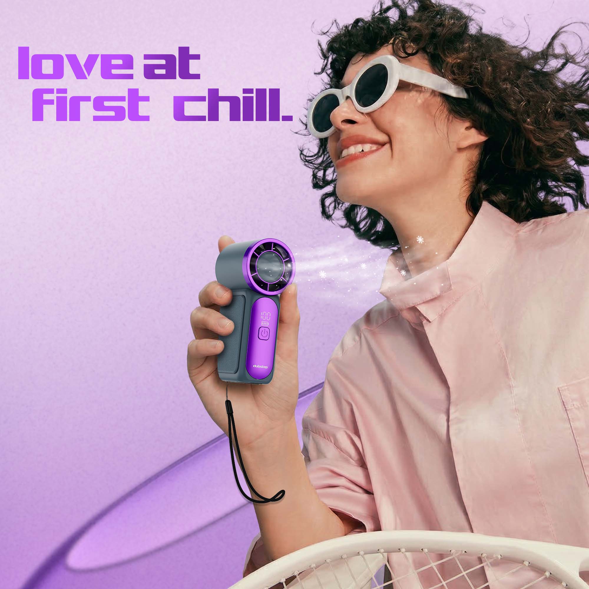 Flo mini (mini handheld  cooling fan)