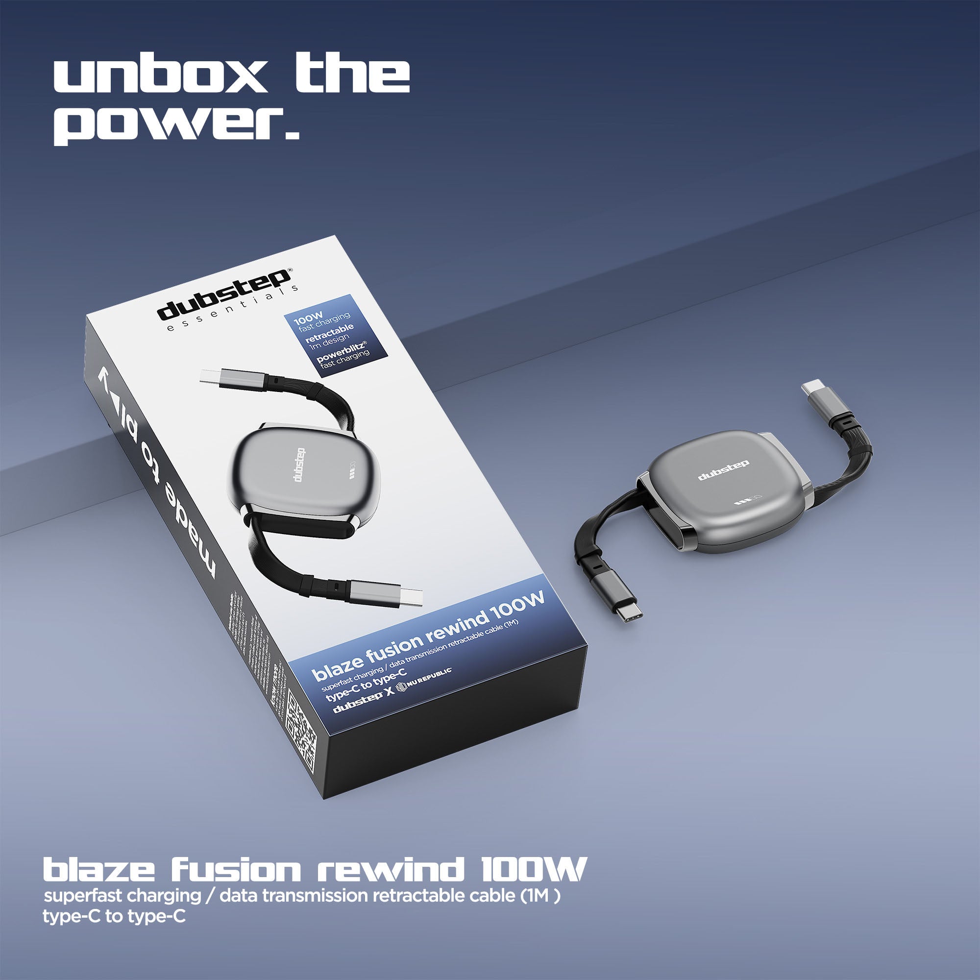 Blaze Fusion Rewind 100W Cable