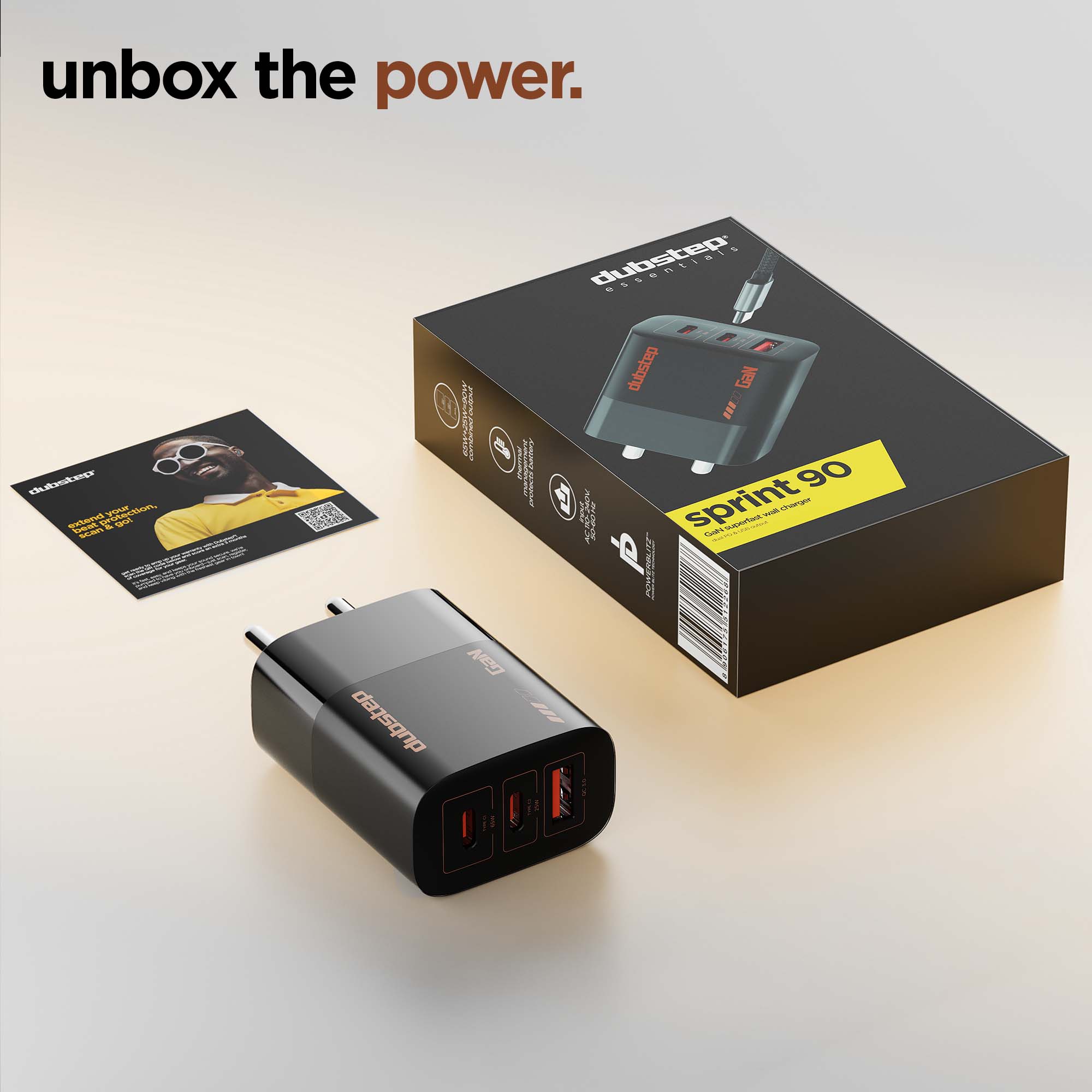 Sprint 90W GaN Superfast Wall Charger