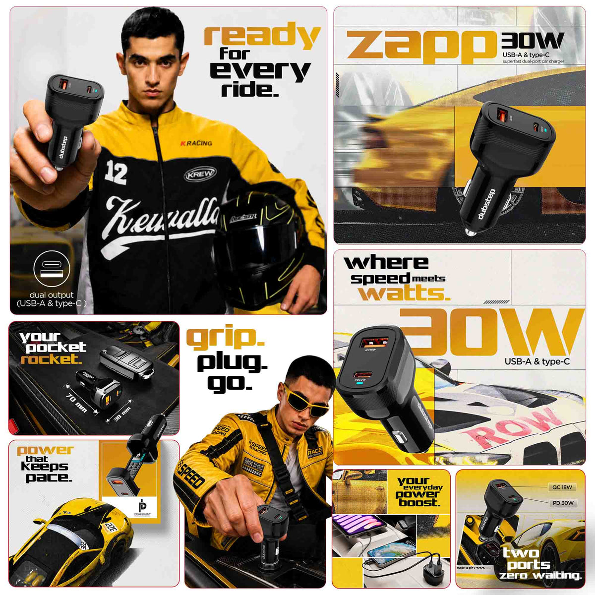 Zapp 30W Car Charger