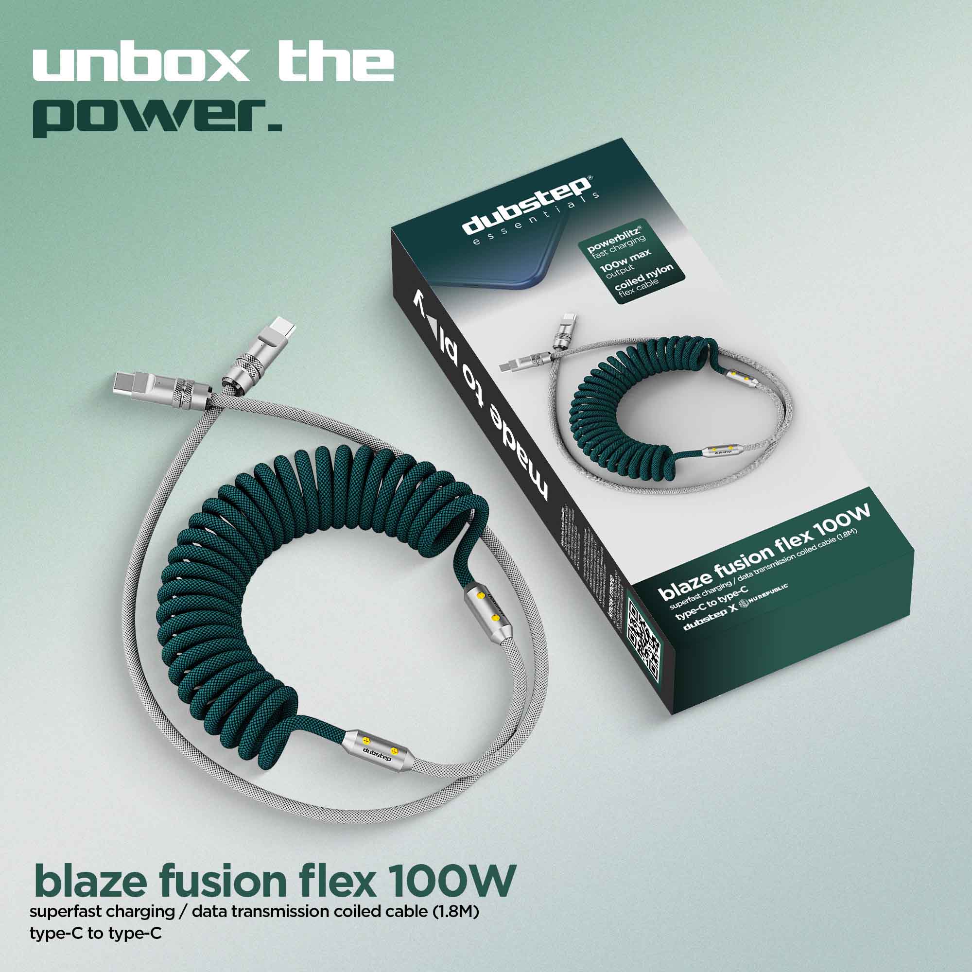 Blaze Fusion Flex 100w Green