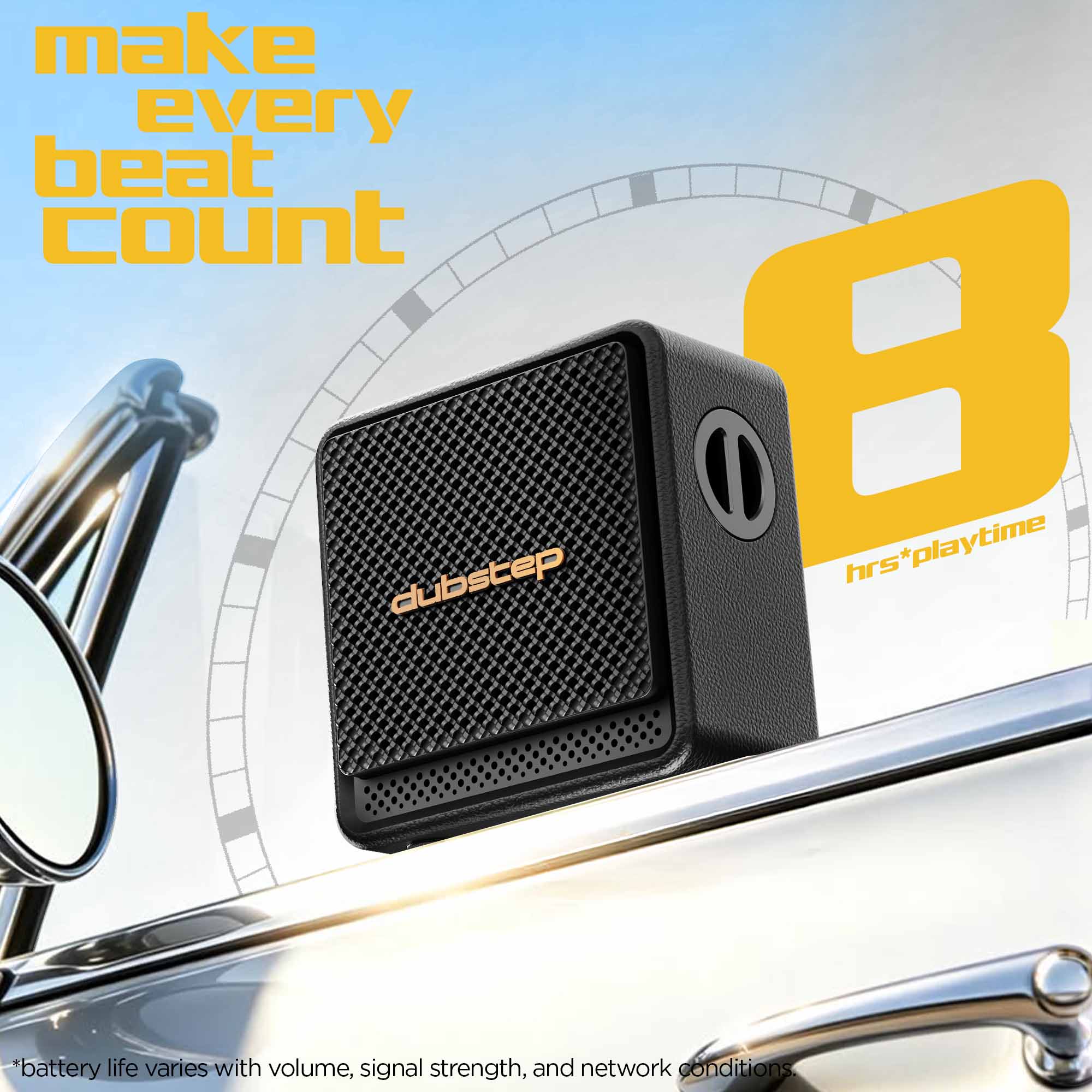 Bassline DRP Speaker Black