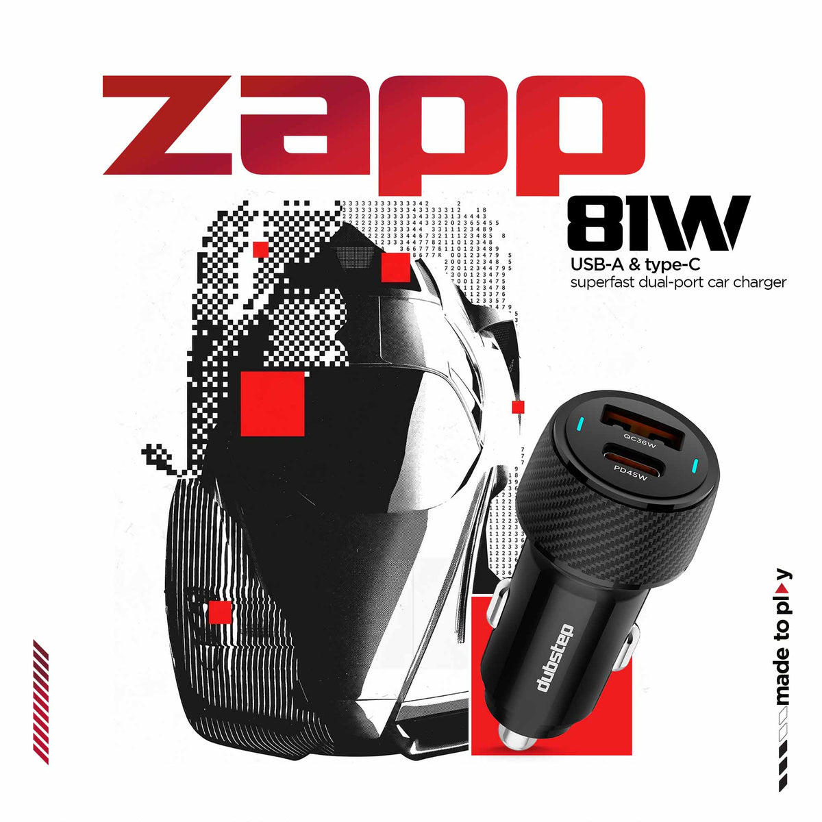 Zapp 81W Car Charger