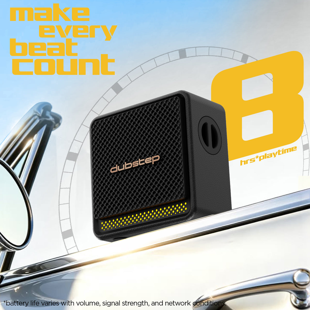 Bassline DRP Speaker Black