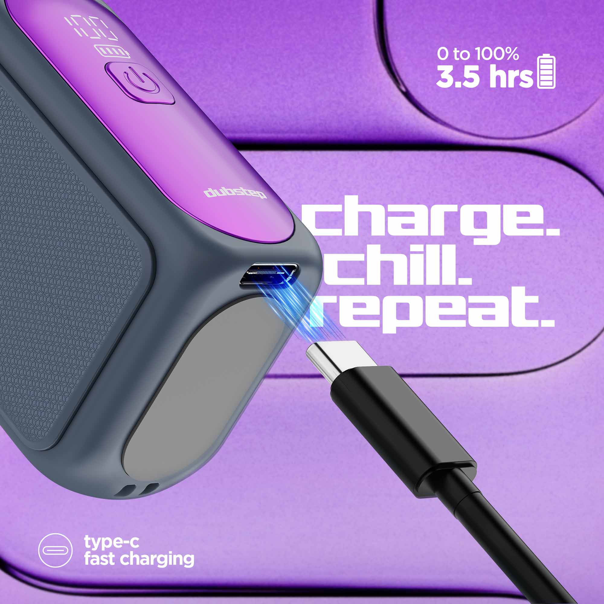 Flo mini (mini handheld  cooling fan)