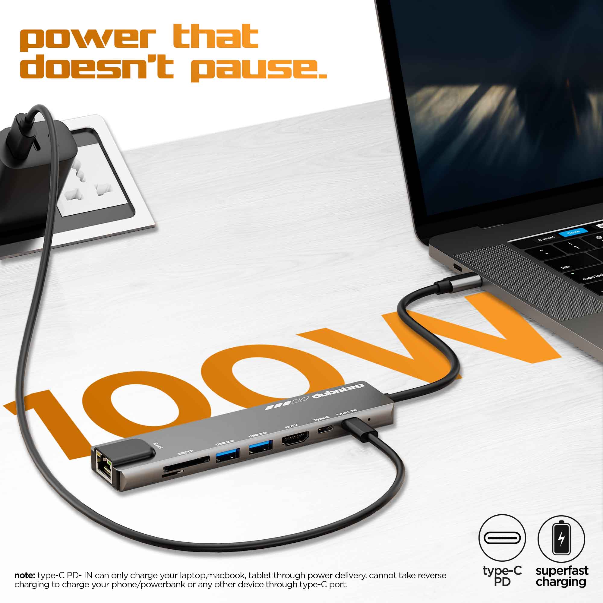 SnaplinkGo 8-in-One Type-C Multiport Hub