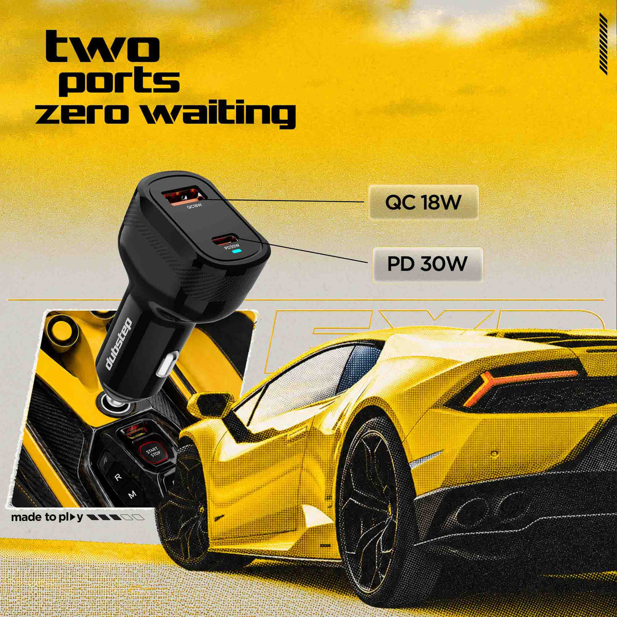 Zapp 30W Car Charger