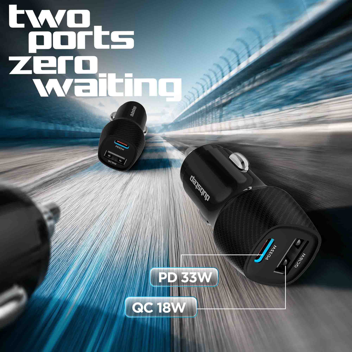 Zap 51W Car Charger