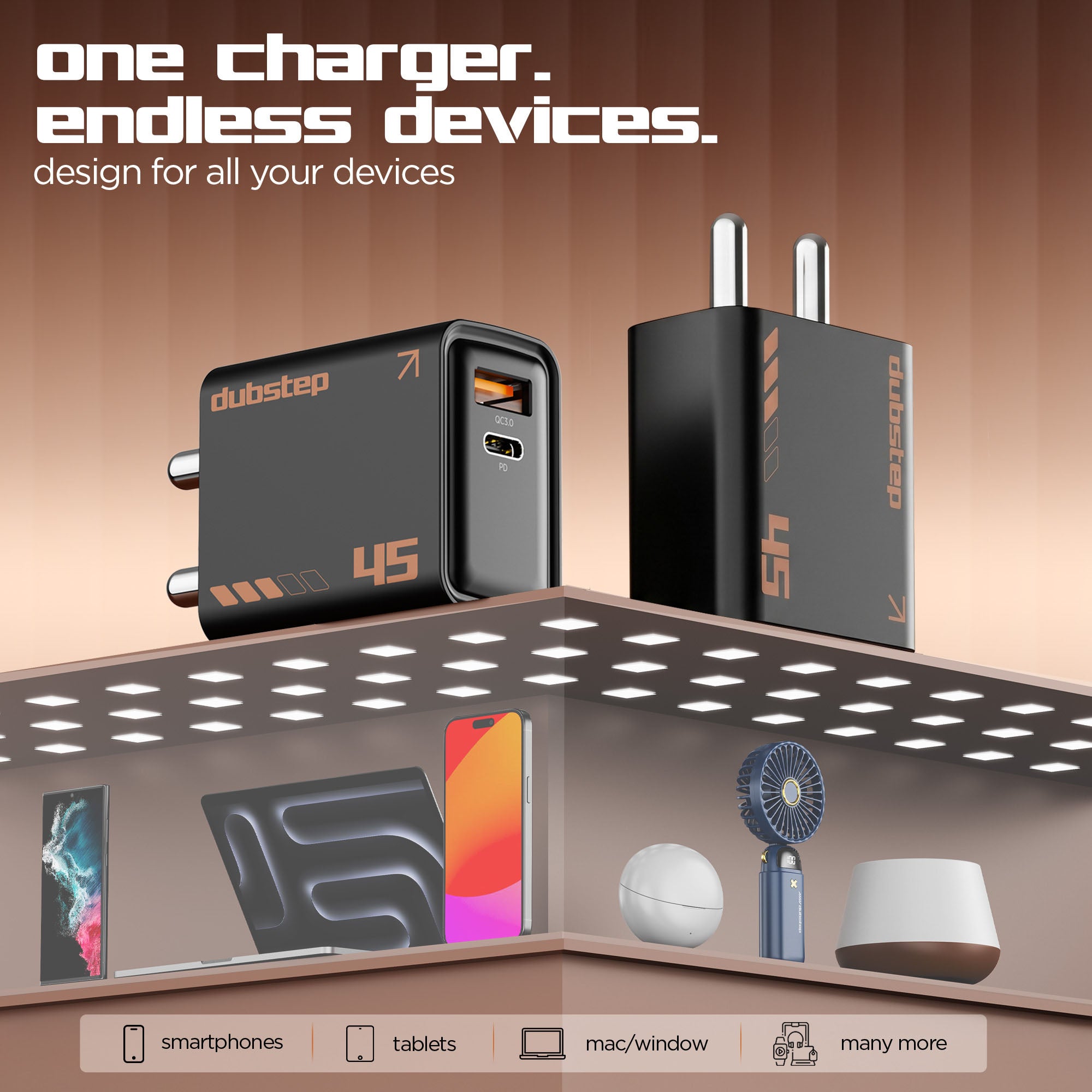 Sprint 45W GaN Superfast Wall Charger