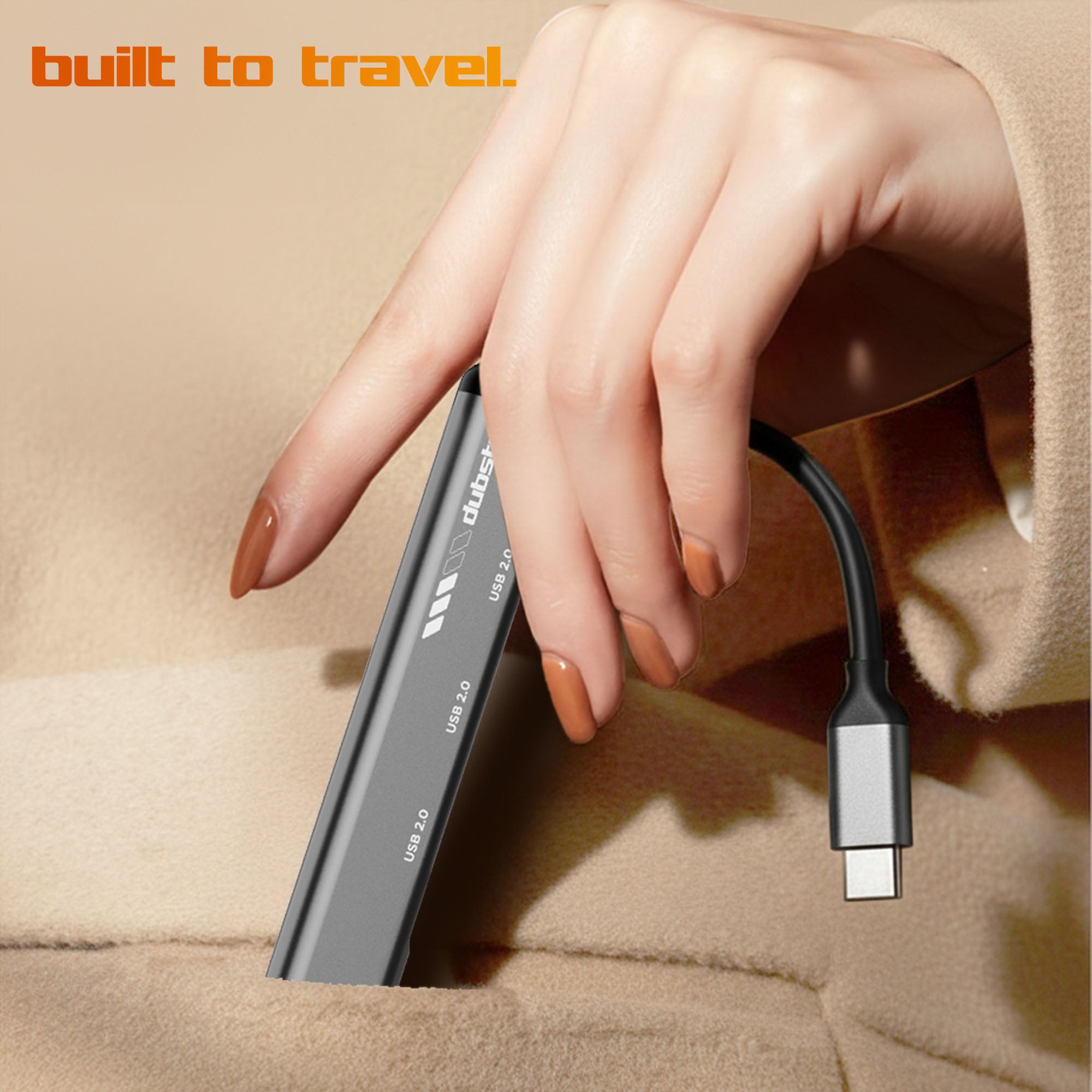 SnaplinkGo 4-in-One Type-C to USB Hub