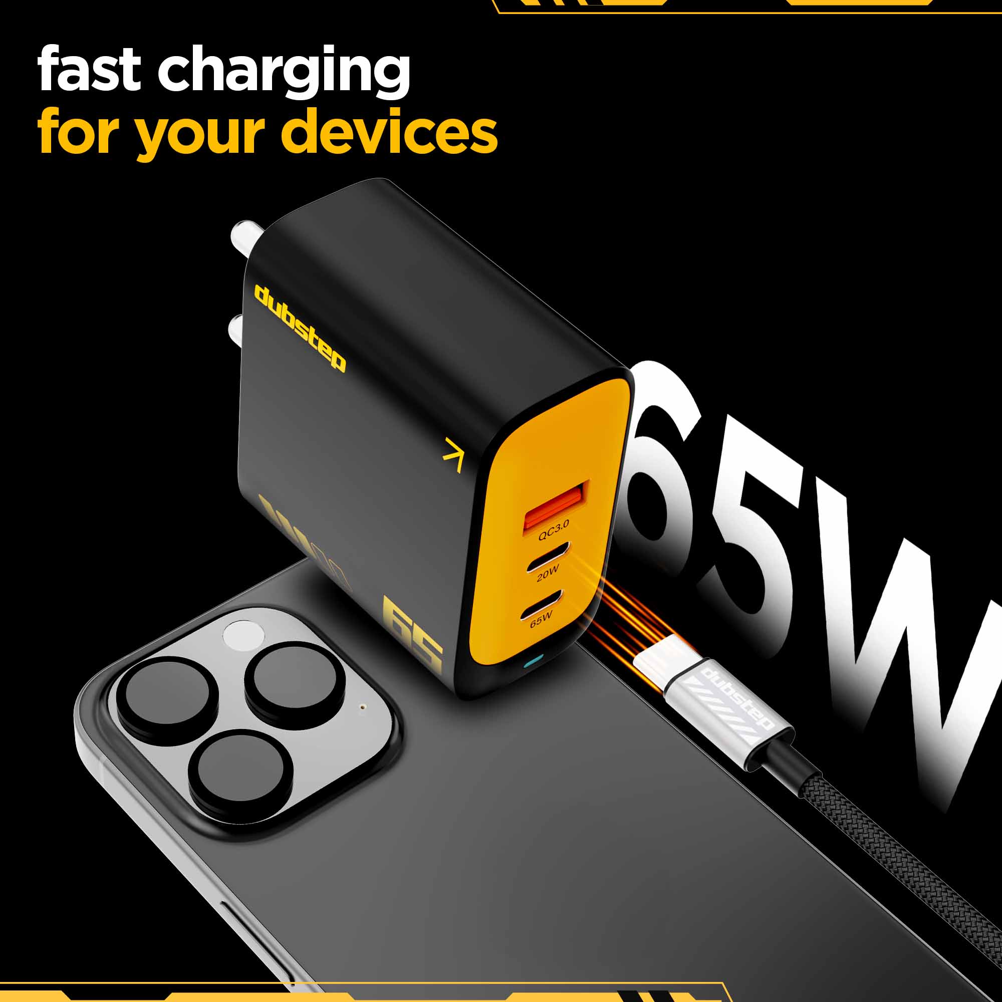 Sprint 65W GaN Superfast Wall Charger