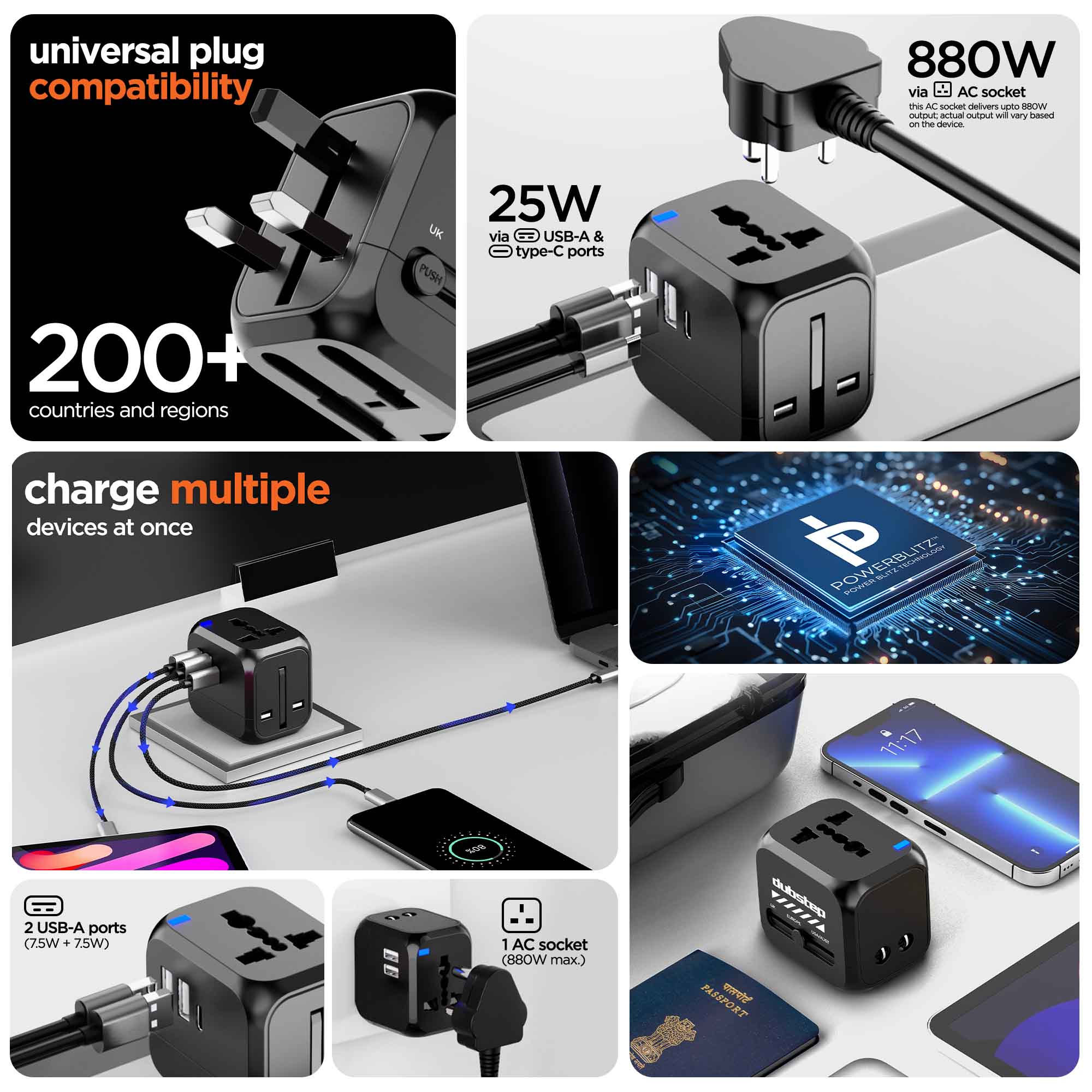 Voyager 25W Travel Charger