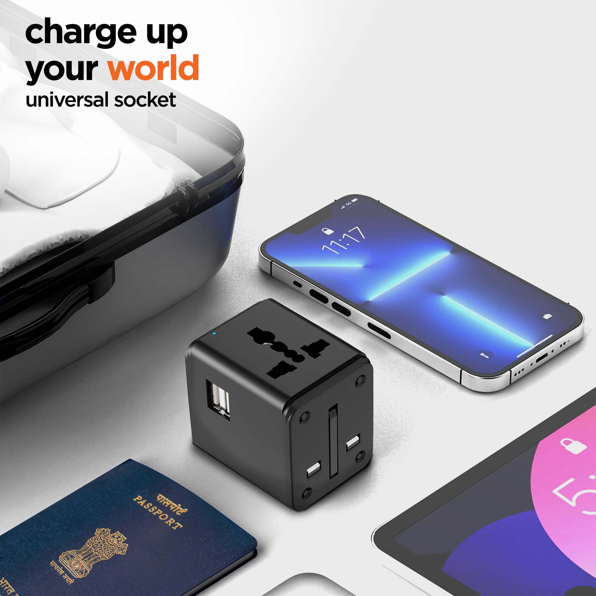 Voyager 12W Travel Charger