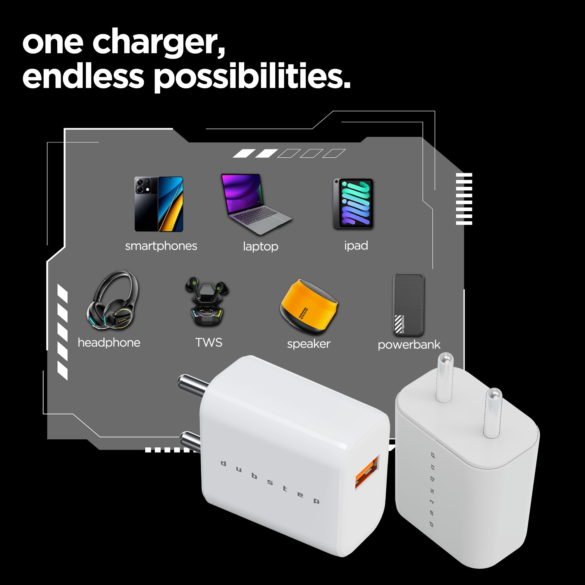 Sprint 12W 2.4A Fast Charger with Cable (Micro USB to USB-A)